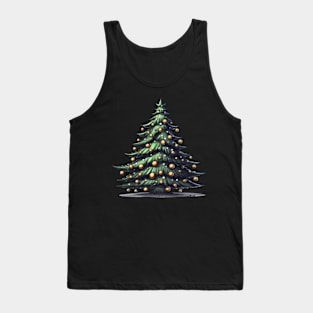 Christmas tree Tank Top